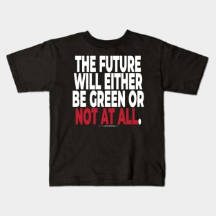 Climate Activist Graphics #takingblindfoldsoff 47 Kids T-Shirt